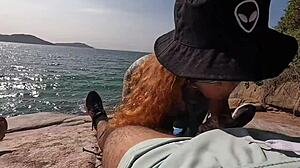 Naughty Girls Flashing Pussies In Deserted Beach Orgy