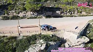 German Teen Hitchhiker Banged Outdoors Without Protection, How Risky!