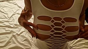 Up Close Fucking My Boss's Wife at Wild Party!