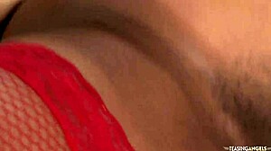 Strip Club Brunette Caught and Taken for Intense Anal Action