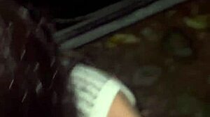 Follando linda flaca culona mientras habla con novio