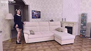 alianas first time with double anal penetration was rough and intense