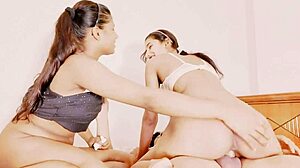 uttaran20 - steamy threesome action with hot milf duo