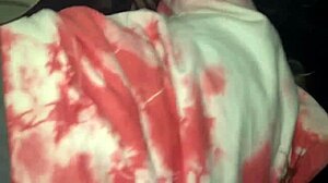 Fat Couple Fucks in Laundromat Car