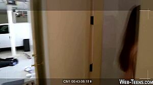 pretty teen eats pussy with fingers and toys