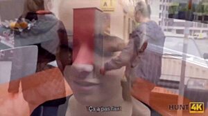 Hunt4k Dulce Venganza Delante De Su Novio