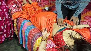 Cute Saree Bhabhi Gets Naughty with Devar for Rough Hard Anal Sex