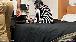 This BBW is getting those long strokes BTS