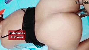 Plus-Size Brunette Gets Gaped and Cum in Mouth