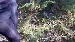 High Heels And Walking In The Woods