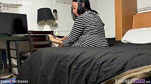 This BBW is getting those long strokes BTS