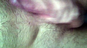 masturbating and cumming over something with big cock and monster cock
