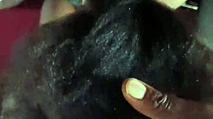 Hot Black Girl Sucks Boyfriend's Massive Cock