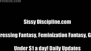 Femdom Forces Humiliating Public Crossdressing In POV.