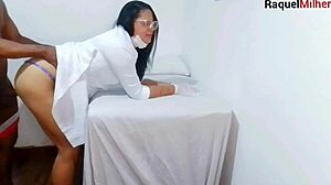 Nurse And Aesthetician Observe Patient's Huge Erection!
