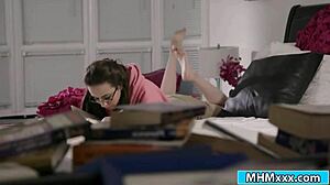 Why is Casey licking her stepmom's pussy like that?