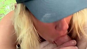 Real Hooker Sucks Cock in Backseat of Car. Lets Him Finish in Her Mouth!