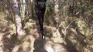High Heels And Walking In The Woods