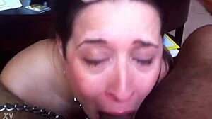 Mature Submissive Woman Receives Intense Blowjob