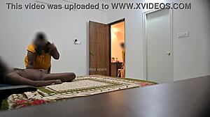 Maid Gives Blowjob and Hard Fucking While Cleaning Room