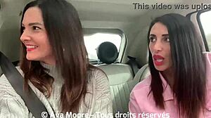 Hell Yeah! Ava Moore Drains a Trucker in His Cabin With Glory Zavatrash - Raw Reality!