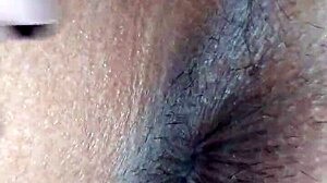 Cumming for the open ass of the tasty little brunette slut