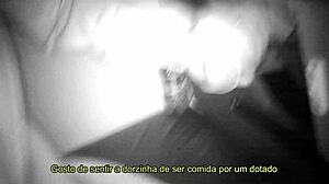 Young housewife flashes ass at liberal party gloryhole for thick dick fucking