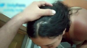 Pinay student gets fucked again by teacher with quick creampie.