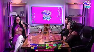 A Morena Sucks Novinha's Tits In Crazy Lesbian Bondage Orgasm Session