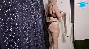 Hot Milf In Heels Showing Big Tits