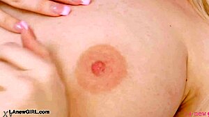 Cute Petite Teen Blonde Shows Sexy Body In Lesbian Photoshoot With Milf