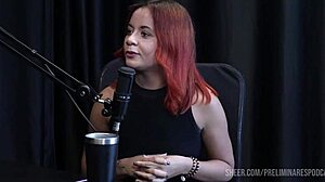 best moments of bruna ferrari in podcast with bia hot, part three