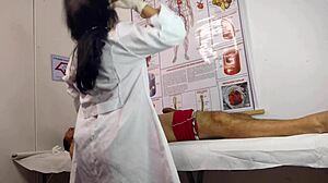 Nurse Handles First Erect Patient