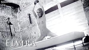 Elvira violated on sybian by Sebastian