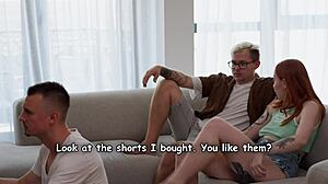 Stepmom Seduces Friend Quietly While Son’s Busy Gaming Nearby