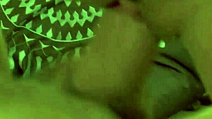 Milf Brunette Mom Fucks Boy in Bed