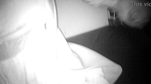 Young housewife flashes ass at liberal party gloryhole for thick dick fucking