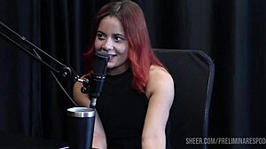 best moments of bruna ferrari in podcast with bia hot, part three