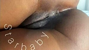 Solo teen girl masturbating with wet pussy