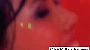 Capri bangs London hard in steamy lesbian action!