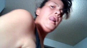 My curvy stepsister and I get close at home