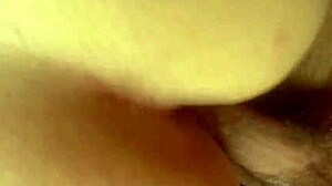 Hired maid provokes with short skirt