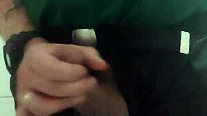 security at the mall masturbating in the bathroom