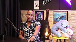 Robbed Financially, She Talks About Big Dick - Black Top Delicia In Sheer Red