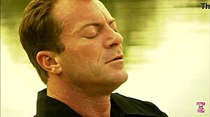 Ever seen a hot couple banging hard on a lake boat outdoors?