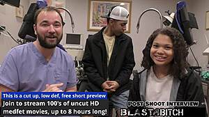 Michelle Anderson's POV creampie adventure unfolds backstage with intense blowjob, vibrator toys, and explosive orgasm close-ups.