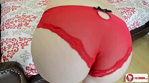 White Girly Delivers Stunning Striptease in High Definition