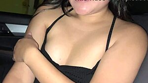 Girl Next Door Fucks Driver In Car