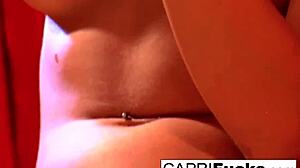 Capri bangs London hard in steamy lesbian action!