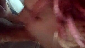 lucy amanita delivers a steamy pov blowjob with pierced nipples
